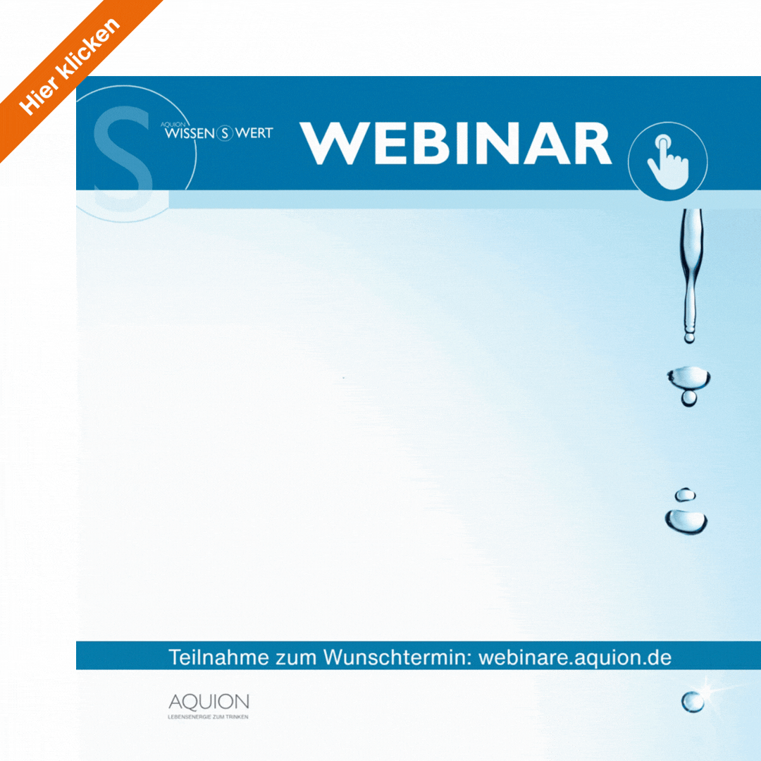 AQUION Webinar auf Knopfdruck