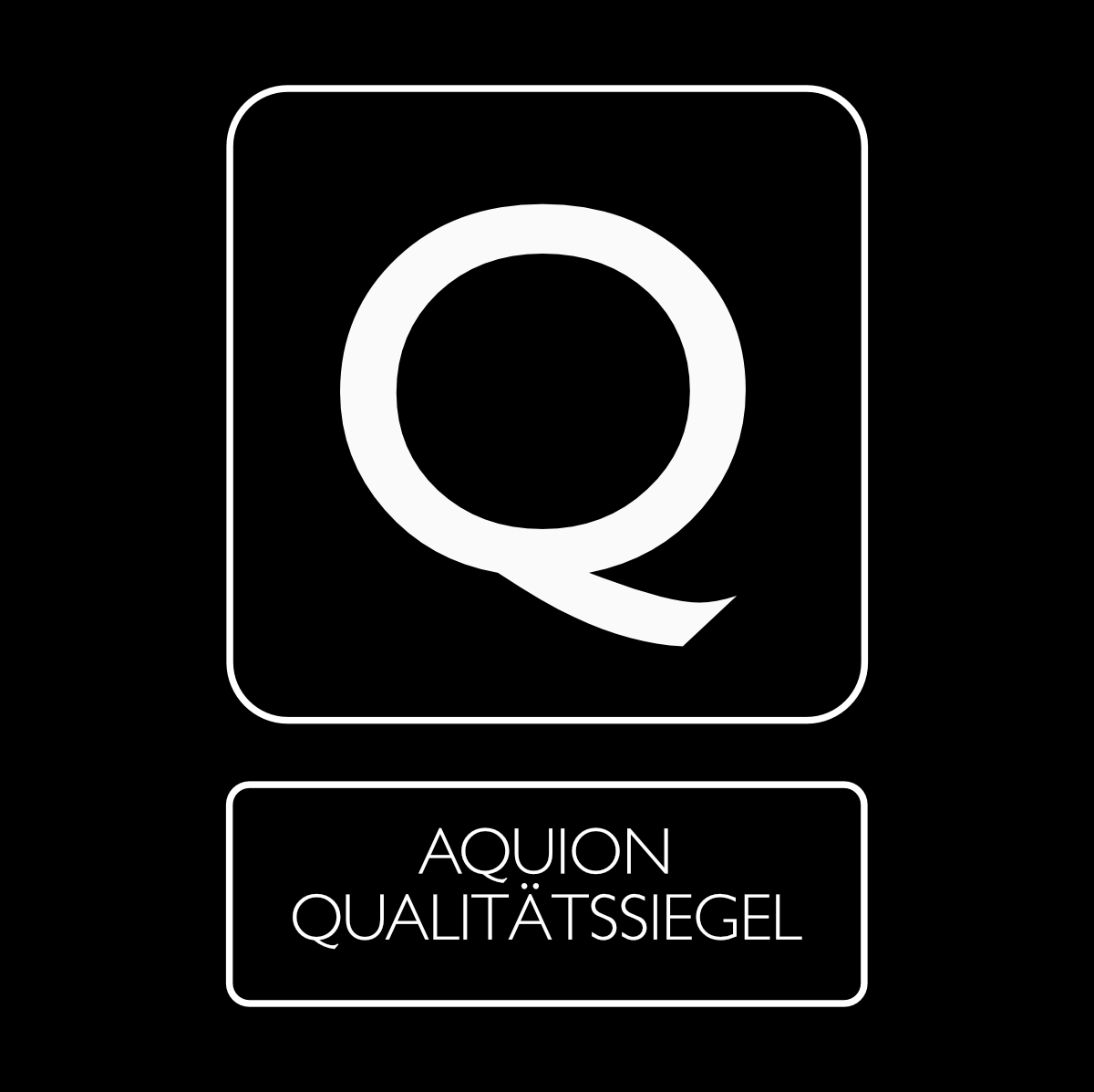 Aquion Qualitätssiegel