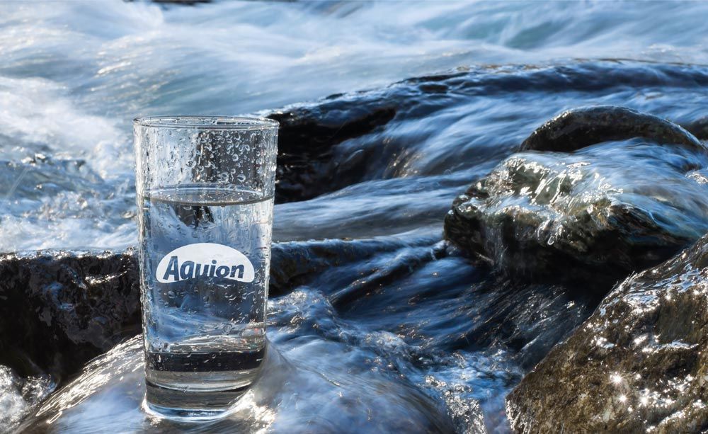 Aquion Quellwasser - Belebende Wirkung