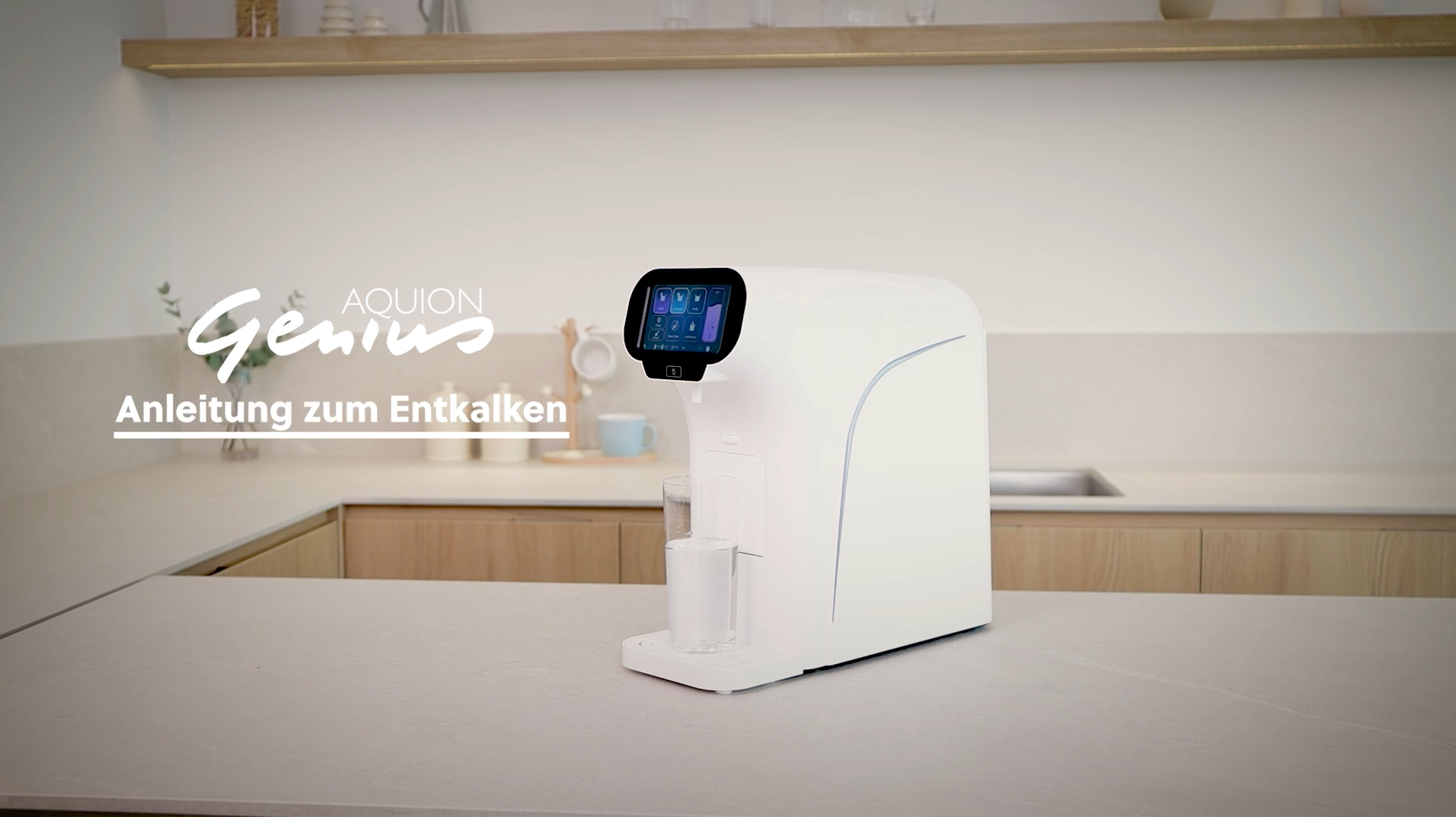 Video - Filter bei einem AQUION GENIUS tauschen