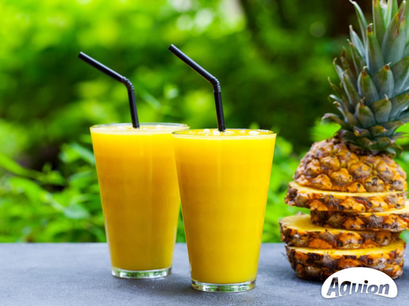 Smoothie mit Ananas