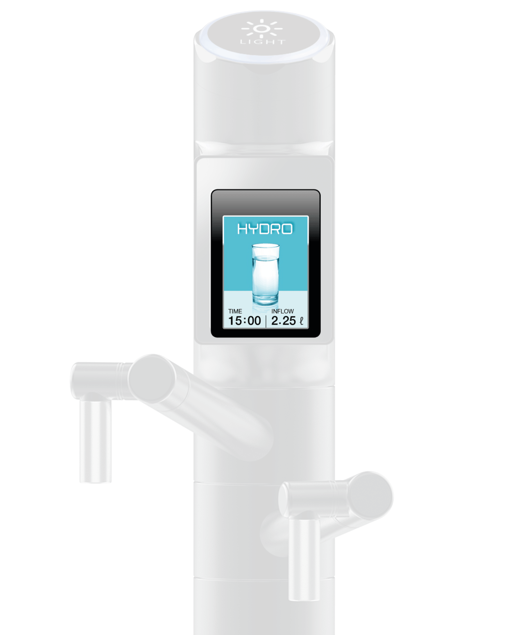 Display Wasserstoffwasser